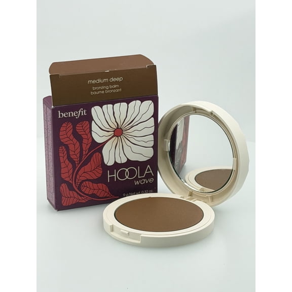 Benefit Cosmetics Hoola Wave Bronzing Balm, Medium Deep, 0.32 oz / 9 g