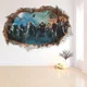 thumbnail image 5 of 2025 Papel tapiz con pintura decorativa 3D de Harry Potter, pegatinas de pared para dormitorio, sala de estar, barra autoadhesiva extraíble, regalo de fiesta, 5 of 5