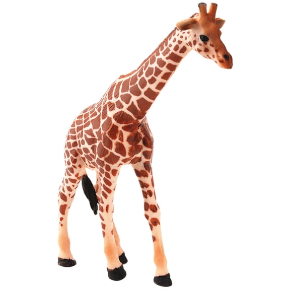 BESTYASH Giraffe Figure Multi-Color Lifelike Simulation Animal Statue for Home Decor and Office Display 1 Pc