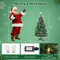 thumbnail image 3 of Costway 5 FT Christmas Tree Artificial Xmas Tree with 8 Lighting Modes 49 Warm LED Lights, 3 of 10