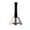 Argent, variante sur Carillons Éoliens pour la Maison, Ornement en Métal du Père Noël à Manivelle avec Design Festif et Minimaliste, Fini Argent et Or, Fête pour Salon et Entrée