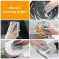 thumbnail image 3 of Godom 40pcs Double-faced Sponge Scouring Pads Dish Washing Scrub Sponge Cleaning Scrubber Brush For Kitchen Garage Bathroom House Grey, 3 of 5
