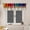 Color 6, variant on AshasdS Christmas Ornament Window Valance Holiday Curtain Valance Seasonal Winter Home Window Decoration