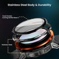 thumbnail image 3 of KOSPET Tank T3 Ultra 2 Smartwatch (GPS), Reloj Inteligente con Pantalla AMOLED 1.43", Brújula/Altímetro/Presión, Unibody Acero Inoxidable, Llamadas Bluetooth, IP69K Impermeable, 170 Modos Deportivos, 3 of 5