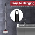 thumbnail image 5 of Spin Mop Replacement Handle 4-Section 2.5-to-5 Foot Mop Replacement Stick Compatible with General Mop Refills/Base (Mop Head/Base are not Included) (Black, 4-Section, Mop Handle), 5 of 9