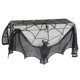 thumbnail image 5 of HOTYA - Mantel decorativo de Halloween con encaje negro y murciélago para chimenea, bufanda, pantalla de lámpara, toalla de tela para estufa, decoración para festivales y fiestas, 5 of 7