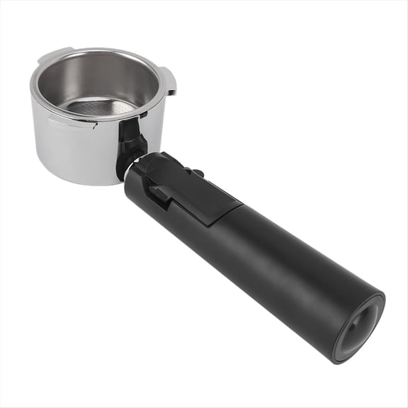 Aluminum Alloy Coffee Portafilter,51mm Extraction Bottomless Portafilter for Various Machines