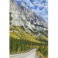 thumbnail image 2 of Paulson, Don 13x18 Black Ornate Wood Framed with Double Matting Museum Art Print Titled - Canada, Alberta, Jasper NP The Icefields Parkway, 2 of 4