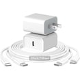 thumbnail image 1 of LinQingQ 60W USB C Charger Block,2Pack 4-Port GaN USB C Charger Fast Charging Wall Plug Dual Type C+Dual USB-A Port,Multiport Power Adapter Cube for iPhone 17 Pro Max/16e/15/14/13/12/11,iPad Pro/Air/M, 1 of 1