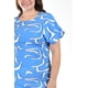 thumbnail image 4 of Vestido midi estampado Roman Fashion Tallas Extras 4343 Azul claro 38, 4 of 6