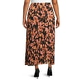 thumbnail image 4 of The Get Women's Plus Size Pleated Maxi Skirt, 4 of 5