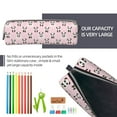 thumbnail image 5 of Naloa Cute Kawaii Panda Leather Pencil Case, Makeup Pouch, Zipper Pouch for Daily Essentials, Storage Organizer, Cosmetics and Stationary Bag, 5 of 7