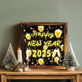 thumbnail image 2 of Decoración de madera del año 2025. Letrero de madera del año. Decoración rústica para el hogar, para la mesa o la pared (con orificio para colgar)., 2 of 5