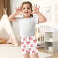 thumbnail image 7 of joogoo Red Hearts Girls Lined Shorts Bike Dance Bottoms 8Y, 7 of 7