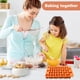 thumbnail image 5 of Juego de cortadores de galletas en forma de huesos naranja rojo | Mini golosinas para perros Moldes de galletas | Material antiadherente de grado alimenticio | Liberación fácil | Herramientas para, 5 of 8