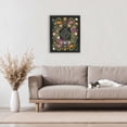 thumbnail image 2 of Stupell Industries Words You Speak Floral Quote Black Framed Floater Canvas Wall Art design by Glad You're Here Co., 21 x 17, 2 of 9