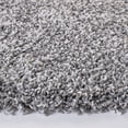 thumbnail image 4 of Safavieh Evolution Rothesay Solid Shag Area Rug, Gray, 6'7" x 6'7" Round, 4 of 11