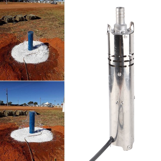 Well Pump Cover, Built-in MPPT Controller 24V Deep Well Water Pump For Solar For Submersible Pump For Hydraulic Equipment