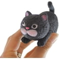 thumbnail image 2 of 2 Stretchy Cat Crushed Bead Sand Filled -  Sensory Fidget Toy Weighted (Random Colors), 2 of 5