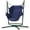 Navy Blue, variant on 360° Swivel Hammock Swing Chair with Stand, Comfortable Hanging Chair with Cushions - Beige