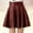 Wine, variant on uublik Girls Skirt Coffee Pleated Skirts School Kids Casual Midi Flare A Line Uniform Skorts Skirt Size 3T-12