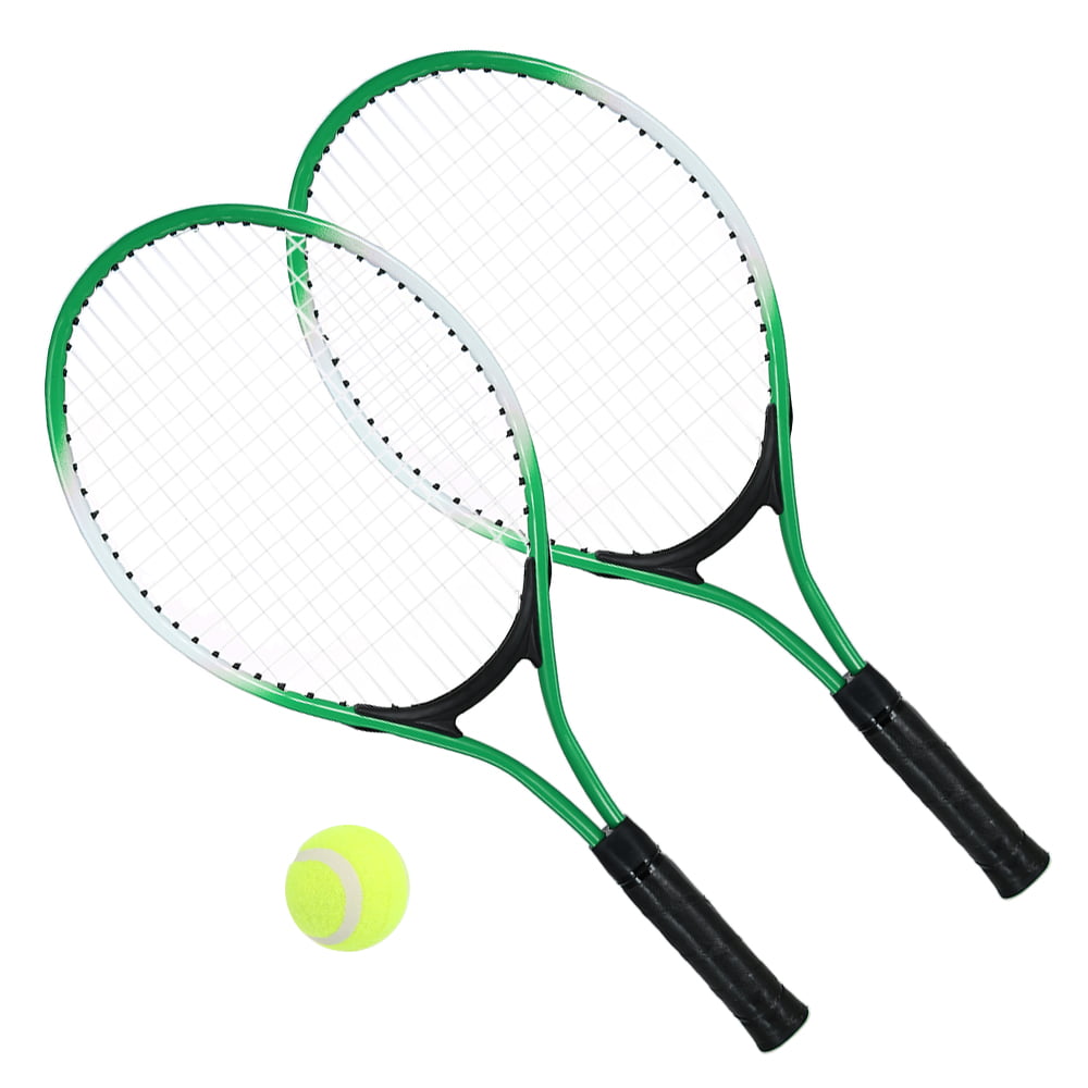 2Pcs Kids Tennis Racket String Tennis Racquets With 1 Tennis Ball and Cover Bag 