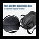 thumbnail image 2 of Mochila Unisex con CordóN, Bolsa de Gimnasio Impermeable, Bolsa de Deporte Duradera con Compartimento para Zapatos, para Deportes, Escuela Gris, 2 of 5