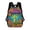 Color-3, variant on Toad Wears Floral Witch Hat Backpack Backpack Student Backpack Cartoon Canvas Backpack