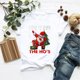 thumbnail image 1 of Puntoco Navidad Mujer Moda O-cuello Manga corta Casual Linda camisa de vacaciones Puntoco Puntoco-132, 1 of 5