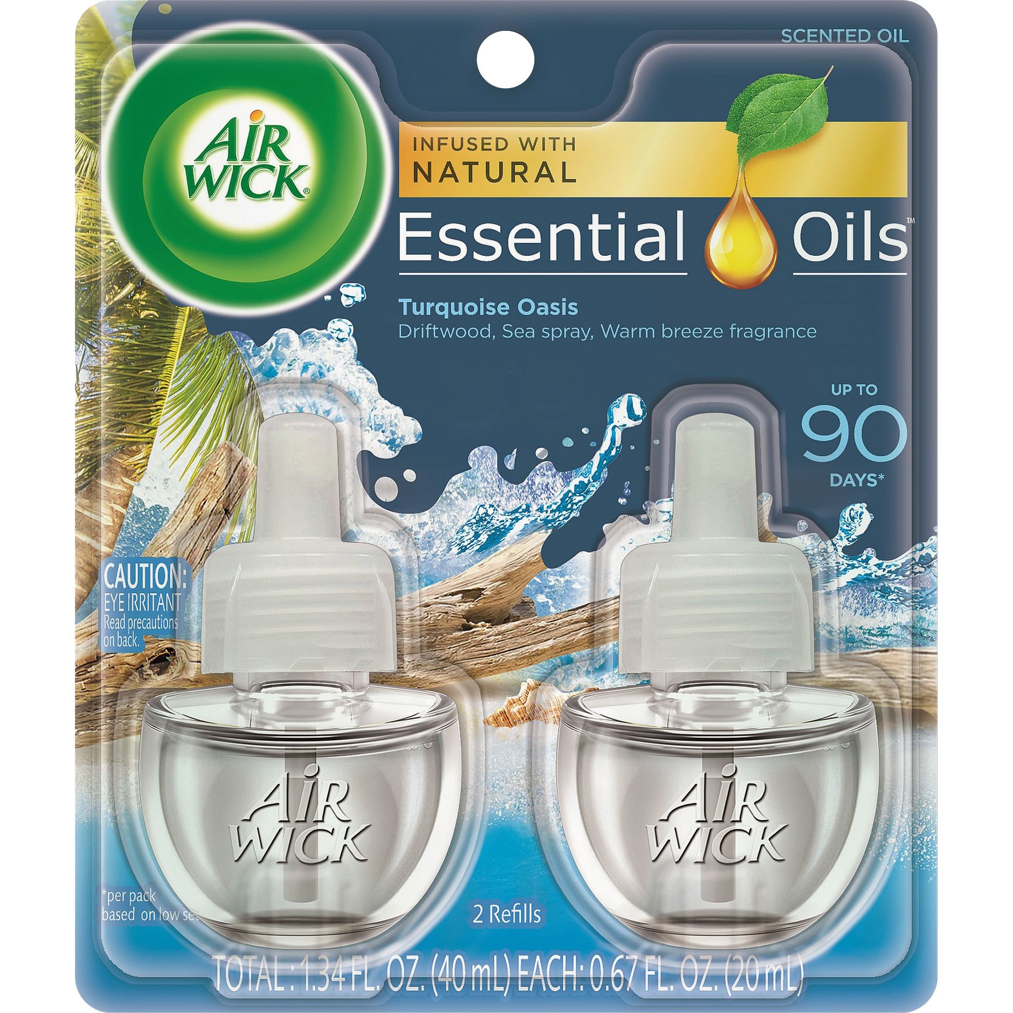 Air Wick, RAC91109CT, Scented Oil Warmer Refill, 12 / Carton, Clear