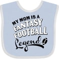 thumbnail image 3 of Inktastic My Mom is a Fantasy Football Legend Boys or Girls Baby Bib, 3 of 4