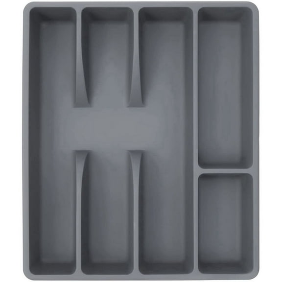 Drawer Kitchen Drawer Organizer Silverware Holder Utensil Organizer Cutlery Organizer Tray Plastic Flatware