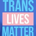 thumbnail image 3 of CafePress - Trans Lives Matter Dark T Shirt - Men's Classic Graphic Cotton T-Shirt, 3 of 4