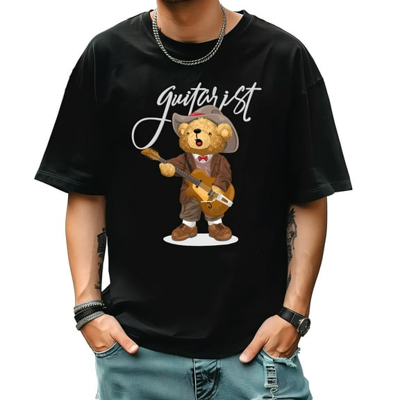 Graphic Tees for Men Summer New Print Casual Tee Fashion Trend Sports Shirt Select
