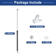 thumbnail image 3 of 25inch 55lb Gas Struts Shock Lift Support Shock Strut Spring for Cover Door Lids Floor Hatch Boat Shed Window Custom, 3 of 5