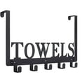 thumbnail image 1 of Perchero para toallas de baño, Perchero para puerta, Toallero de pared, Toallero de baño, Toallero de pared, 1 of 5
