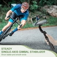 thumbnail image 2 of Compact Smartphone Stabilizer, Multifunctional Design Anti-Shaking Single-Axis Gimbal With Enhanced Connectivity For Wide Range Smartphones, Non-Slip Foot Pad (Black), 2 of 8