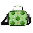 thumbnail image 5 of ALAZA Golf Ball and Flag Lunch Box Insulated Cooler Bag Reusable Tote Bags Shoulder Strap, 5 of 7