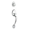 thumbnail image 2 of Copper Creek Mid Century Modern Satin Stainless Door Handleset, 2 of 7