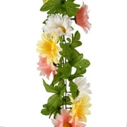 6ft. White, Yellow & Peach Daisy Chain Garland by Ashland-Spring Dcor