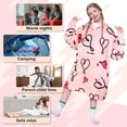 thumbnail image 4 of Catalonia Valentine's Day Gift Oversized Blanket Hoodie Sweatshirt for Kids, Wearable Fleece Pullover with Large Front Pocket, Teen Boys Girls Gift, 4 of 5