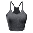 thumbnail image 6 of SRZYMJ Women Lace Bra Women's Sports Bra Knit Padded Push Up Support Racerback Thin Strap Activewear for Yoga Gym Fitness Training Comfort, 6 of 6