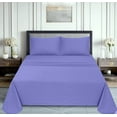 thumbnail image 6 of RUVANTI Flannel Sheets Queen Size - 100% Cotton Brushed Flannel Bed Sheet Sets - Deep Pockets 16 Inches (fits up to 18") - All Seasons Breathable & Super Soft - Warm & Cozy - 4 Pcs - Very Peri, 6 of 10