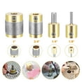 thumbnail image 2 of TAPDRA Diamond Polishing Heads Set 1 3/4 1/4 1/8 Inch Brass Material For Glass Ceramic Stone Grinder Machines, 2 of 8