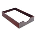 thumbnail image 3 of Carver Hardwood Legal Stackable Desk Tray, Mahogany, 3 of 4