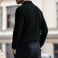 thumbnail image 5 of Corduroy Long Sleeve Polo Shirts for Men Slim Fit Casual Pullover Travel Golf Top, 5 of 8