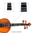 thumbnail image 4 of Aibecy Beginners Practice Violin Fretboard Marker 4/4 Fiddle Finger Guide Fingerboard Sticker Label Intonation Chart, 4 of 7