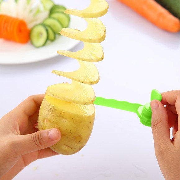 Wzzjkit Stainless Steel Salad Roller Set Carrot Cucumber Carving Knife Roller Shredder Modeling Knife