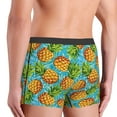 thumbnail image 3 of Fotbe Pineapple Men’s Total Support Pouch Boxer Briefs, X-Temp Cooling, Moisture-Wicking Underwear, Regular, Long-leg and Trunk-Small, 3 of 6