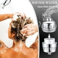 thumbnail image 3 of Replacement shower filter set for 100&220 shower heads, suitable for hard water multi-stage shower filtration system (3 pack), 3 of 4